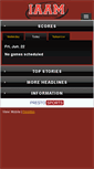 Mobile Screenshot of iaamsports.com